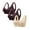 Red, variant on WREESH 3 Pack Push-Up Bra Full-Figure Bra Women Plus Size Printing Comfortable Bra Underwear Bra Underwear Beige