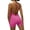 Hot Pink, variant on Backless Jumpsuits for Women Crossback Straps Gym Hollowed Out Breathable Jumpsuit Fitness Yoga Sports Black M