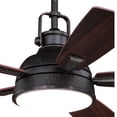 thumbnail image 4 of Walton 52 In. Bronze Industrial Loft Ceiling Fan with LED Light Kit and Remote, 4 of 10