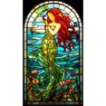 thumbnail image 1 of 5D DIY Taladro Vidrieras Sirena Kit (sz4412), 1 of 9