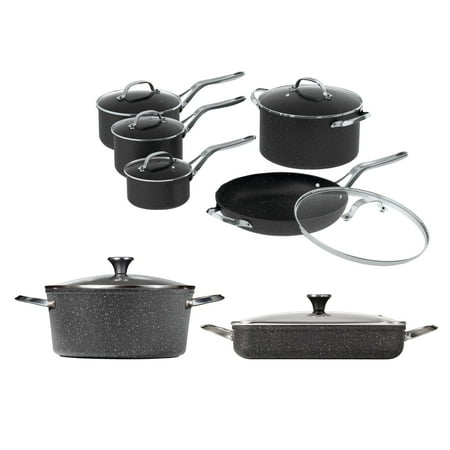 

bzfwm bzfwm by 10 Piece Cookware Set Bonus 7.2 Quart Stock Pot