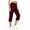Red, variant on Zedker 15"/ 18"/ 21"/ 25" Capri Pants for Women High Waist with Pockets Women's Capris Workout Yoga Pants Loose Straight Leg Pants Green Size S-XXL