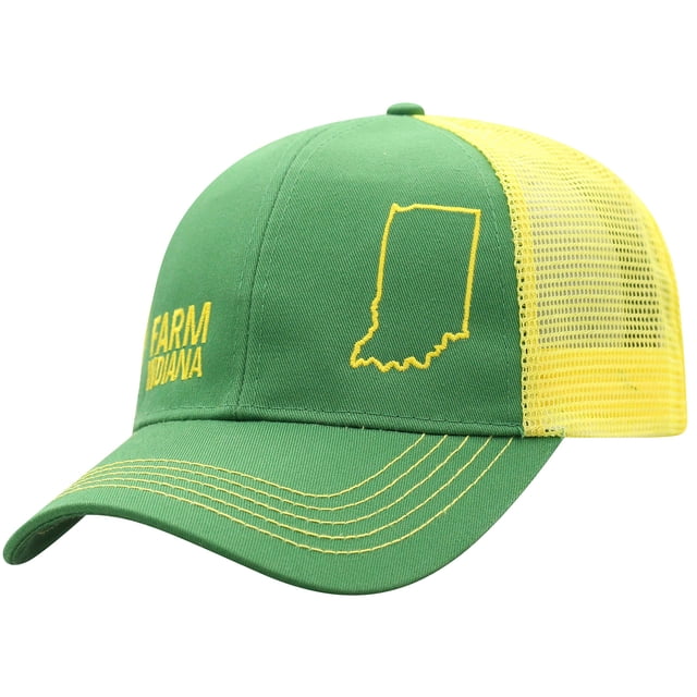 Gorra John Deere Farm State Pride Verde/Amarillo Indiana