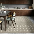 thumbnail image 3 of Luxe Weavers Modern Geometric Dots Taupe 4x6 Area Rug, Non-Fade Carpet, 3 of 10