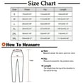 thumbnail image 3 of Bovemsi Cargo Pants Women Women'S High Waist Wide Leg Straight Tube Loose Temperament Corduroy Overalls Elastic Casual Casual Pants with Pockets, 3 of 6