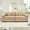 Camel, variant on 2-seater 92" Oversized Cloud Modular Sectional Couch,Corduroy Fabric Extra-Wide Armrests Throw Pillows Ergonomic Design High Resilience Cushion Easy Assembly for Living Rooms Bedrooms (Green)