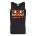 thumbnail image 2 of Wild Bobby Cincinnati Football Joe Sheisty Sports Men Graphic Tank Top, Black, Small, 2 of 5