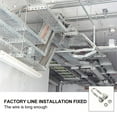 thumbnail image 3 of FOMIYES 20pcs U Bolt Wire Clamp Stainless Steel for Hanging Banners Securely, 3 of 5