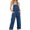 *Blue, variant on ClodeEU Women's Stretch Adjustable Denim Bib Overalls Jeans Pants Jumpsuits ,Casual Baggy Jumpsuit Blue,Womens Plus M