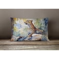 thumbnail image 2 of Leopard Throw Pillow 12 in x 16 in, 2 of 4