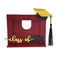 thumbnail image 5 of perfk Graduation Photo Frame Class of 2024 Graduate Picture Frame Graduation Gifts Red, 5 of 10