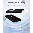 thumbnail image 4 of [3 in 1 for Samsung Galaxy S21 FE 5G Case, with Screen Protector, [Upgraded Enhanced Camera Protection][Microfiber Lining] Shockproof Liquid Silicone Phone Case. (Black), 4 of 12