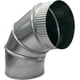 thumbnail image 1 of Codo de conducto ajustable, 90 grados, HVAC Mitchell Metal, 4 pulgadas, 1 of 6