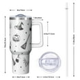 thumbnail image 3 of 1pc Christmas 40oz Tumbler with Straw & Handle - Insulated Stainless Steel Cup | Holiday Gift for Man Women (Christmas, Valentine's, Birthday), 3 of 5