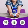 thumbnail image 6 of (2 pack) Focus Factor Kids (60 Count) - Complete Daily Chewable Vitamins, Multivitamin & Neuro Nutrient (Brain Function) w/Vitamin B12, C, D3, 6 of 8