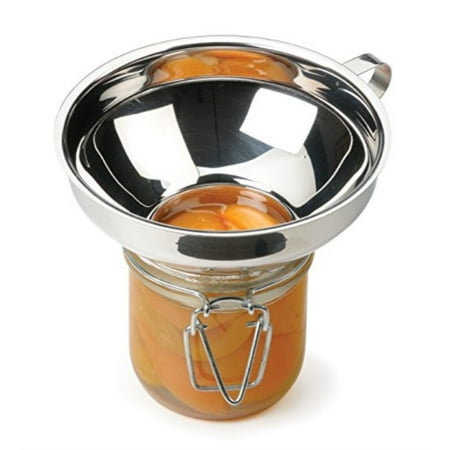 - RSVP Endurance 18/8 Stainless Steel Wide Mouth Canning Funnel - Dishwasher Safe