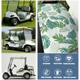 thumbnail image 6 of Machine Washable Flowers 51x31 Golf Cart Seat Cover, Easy Care Front Bench Protector for Multiple Golf Cart Models, 6 of 8