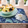 thumbnail image 2 of CounterArt "Spring Morning" 4-Pack Reversible Plastic Tabletop Placemats, 2 of 7