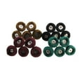 thumbnail image 2 of OULII 40PCS Round Abrasive Pads Scouring Pad Polishers Nylon Assorted Color for Handyman, 2 of 8