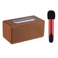 thumbnail image 1 of Mistaha Machine de Karaoké Portable pour Adultes 5W*2 Haut-Parleurs Bluetooth Sans Fil Haute Puissance Lumières LED Rechargeable, 1 of 8