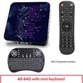 thumbnail image 1 of Boîtier Tv 4+64 Go Tp02 Rk3318 Android 10 Boîtier Tv avec Télécommande 4+64G_BU plug+I8 Clavier, 1 of 5