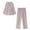 Pink Womens Clothes, variant on Weekly Deal kttectoa Outfits for Women Trendy Casual Outfits Fall Winter Outfits for Women Lounge Set Solid Long Sleeve V-Neck Swing Drawstring Tops and Pants Fall Outfit Sets for Women