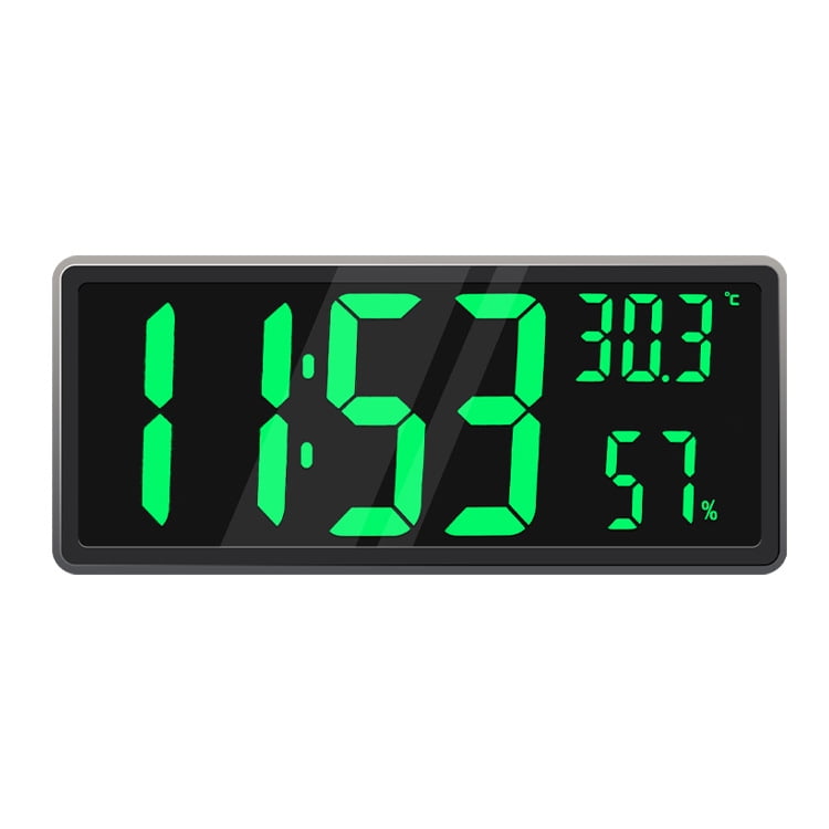 Digital Wall Clock Timer for Home Gym with Seconds, Large LED Clock