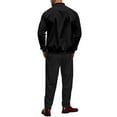 thumbnail image 4 of Aofany Mens Tracksuit 2 Piece Jacket Sets Mens Full Zip Up Sweatshirt and Pants Suits Sport Fitness Casual Outfits, 4 of 7