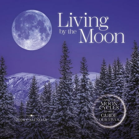 2026 Living by the Moon Wall Calendar, (Paperback)