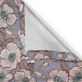 thumbnail image 3 of Ambesonne Vintage Kitchen Curtains, Poppy Buds Garden Art, 55"x39", Mauve Blush, 3 of 3