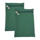 thumbnail image 2 of 2 bolsillos laterales con cremallera para coser, invisibles, para teléfono, resistentes, prácticos, de seguridad para viajes, bolsillos interiores Verde oscuro L, 2 of 8
