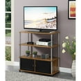 thumbnail image 6 of Convenience Concepts Designs2Go Highboy TV Stand with Storage Cabinets and Shelves for TVs up to 40 Inches, Barnwood, 6 of 6