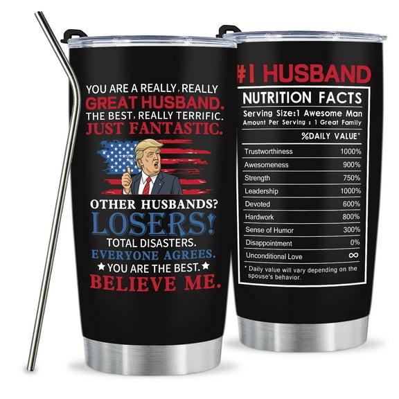 Gifts for Husband from Wife,Funny Husband Gifts for Valentine Day from Wife , 20oz Husband Tumbler Husband Gifts, Unique Husband Presents Gifts Ideas for Husband on Anniversary, Birthday Christmas