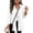 13# White, variant on Womens Waffle Knit Shacket Button Down Long Sleeve Tops with Pocket Collared Shirts for Women,Business Casual Lightweight Breathable Soft Waffle Fabric Trendy Layer for Early Autumn Loose Fit