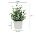 thumbnail image 2 of 1PC Fake Plants Mini Artificial Greenery Potted Plants for Home Decor Office Room Decor Farmhouse Decor Indoor Table Bathroom Decor, 2 of 5