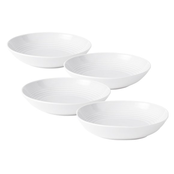 Royal Doulton Exclusivamente Para Gordon Ramsay Maze White Vegetales/Tazones Para Pasta Juego De 4 9.4""