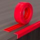 thumbnail image 1 of Protector de pared para esquinas Protalwell, goma flexible, color rojo, 2,5 cm, 1 of 7