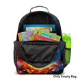 thumbnail image 5 of Jeiento Tractor Kids Toddler Preschool Backpack, Cool Flame 13.5 Inch Lightweight School Bag for 2-5 Year Old Girls, Bookbag with 2 Mesh Side Pockets for Water, 5 of 7