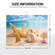 thumbnail image 2 of Balery Beach Starfish Shell Alfombrilla de Secado para Cocina, 18x24 Pulgadas, Súper Absorbente para Platos y Encimeras, 2 of 7