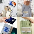 thumbnail image 7 of Dteck Crossbody Wallet Case for Samsung Galaxy A35 5G, Bicolor PU Leather Zipper Purse with Card Holder Mini Make-up Mirror for Women Girls,Folio Flip Phone Case with Magnetic Closure,Blue, 7 of 7