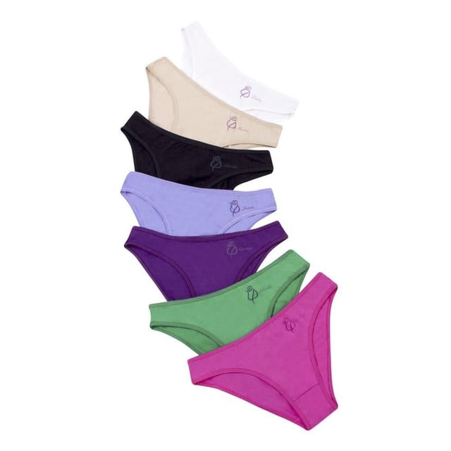 Paquete 7 bikinis Ilusión T CH Multicolor
