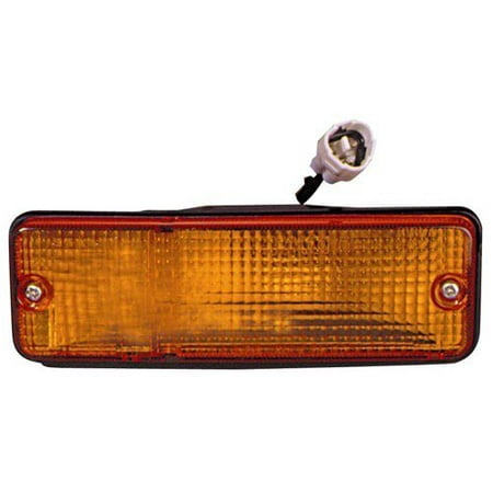 1985 Toyota Tercel Wagon - Compatible 1985 - 1988 Toyota Tercel Turn Signal Light Assembly / Lens Cover - Front Left (Driver) Side - (4 Door; Wagon) 94841779 TO2530113 Replacement For Toyota Tercel