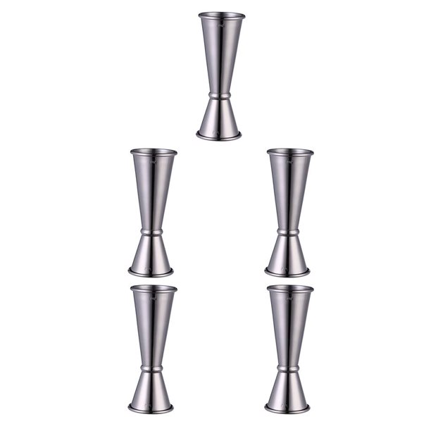Billuyoard Vaso medidor de coctelera doble, 30ml/60ml, Jigger, vasos para bebidas, herramienta de medición, utensilios de cocina, Bar de boda, suministros Type6 NO6 Billuyoard CBP094749