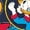 NAVY, variant on Duck Tales - Scrooge McDuck Bootleg - Women's Short Sleeve Graphic T-Shirt