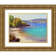 thumbnail image 1 of Gercken, Graham 14x12 Gold Ornate Wood Framed with Double Matting Museum Art Print Titled - Sydney Harbour II, 1 of 4