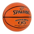 thumbnail image 3 of Spalding Youth Rookie Gear Soft Grip Indoor/Outdoor Basketball - Orange, 3 of 7
