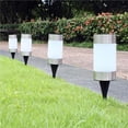 thumbnail image 2 of Inteprter Enchufe de luz solar para jardín Luz de jardín Super brillante Luz solar de plástico para césped Luz de paisaje de jardín Enchufe de tierra Iluminación y accesorios Blanco Luz calida Inteprter HA026736-02, 2 of 6