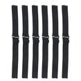 thumbnail image 4 of MasteelfCA 6 Pcs Bande Élastique Sangle Tricotée Ajustable Serre-Tête Fixe pour Bonnets de Perruque (Noir), 4 of 8