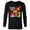 Black, variant on Studios X-Men ’97 Jean Grey Cyclops Gambit Storm Logo- Long Sleeve T-Shirt for Men - Customized-White