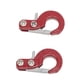 thumbnail image 5 of Vogacara Paquete de 2 ganchos para remolque, escala 1/10, instalación práctica, firmeza, suministros RC, accesorios mejorados, enganche de Rojo 2piezas, 5 of 6